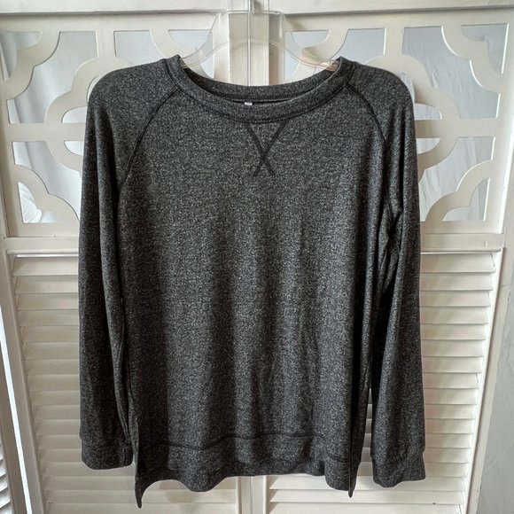 Cotton Blend Pullover Lightweight Sweater by Aokosor Black Blend, Size Large - Picture 1 of 12